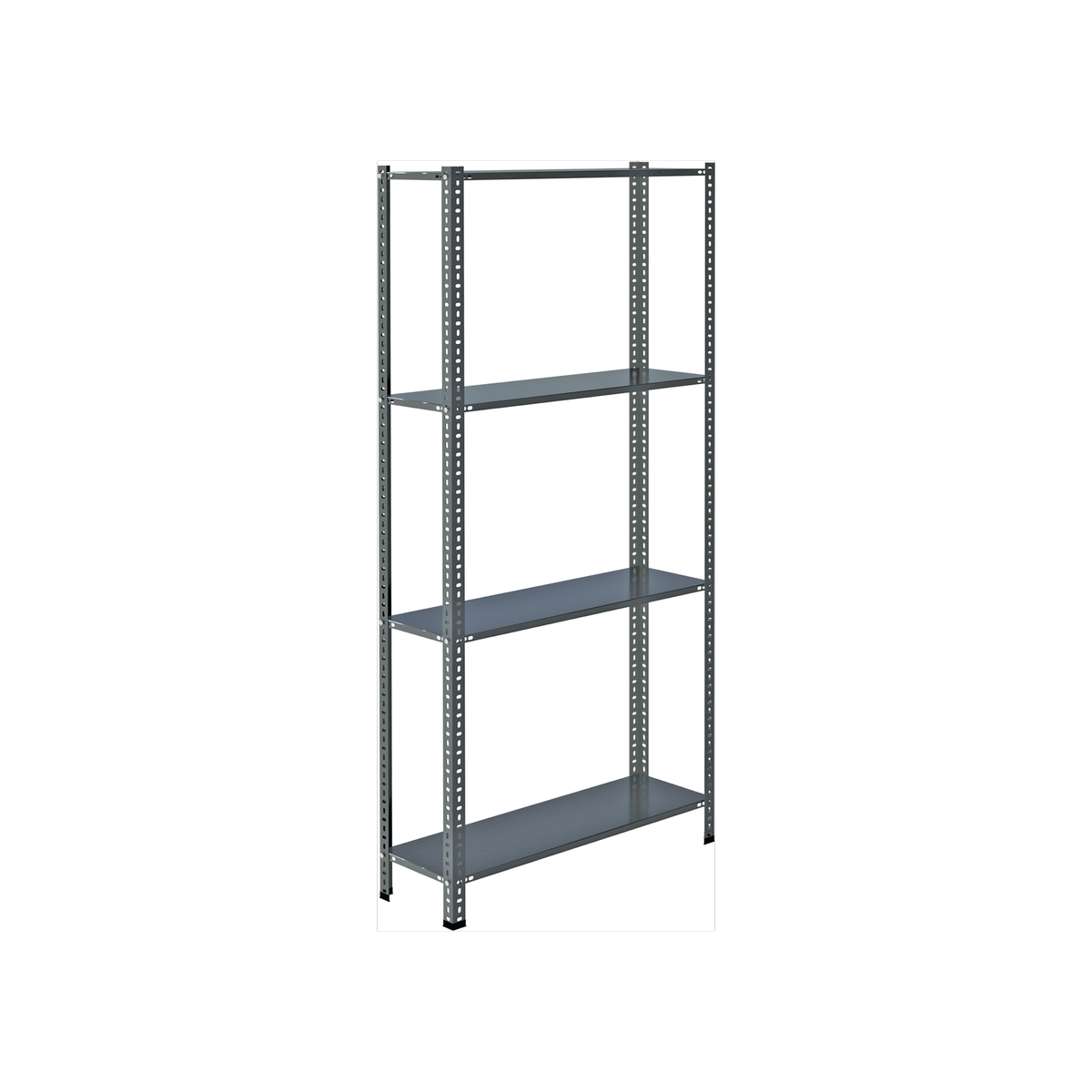 Çelik Raf Ünitesi 31x93x200 cm 4 Raflı