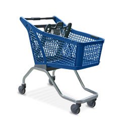 Market Arabası Hybrid Somplast  SH 145 LT MAVİ RAL 5017