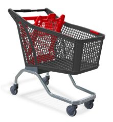 Market Arabası Hybrid  Somplast  SH 185 LT SİYAH