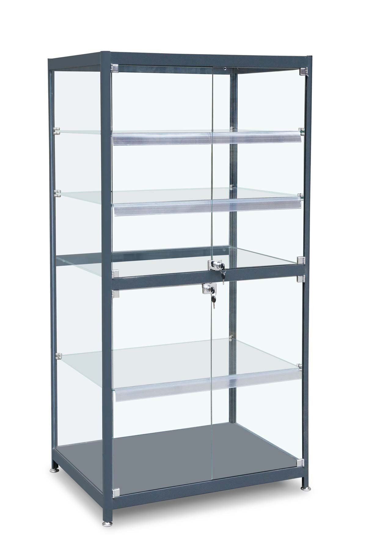 Metal Camlı Elektronik Dolabı